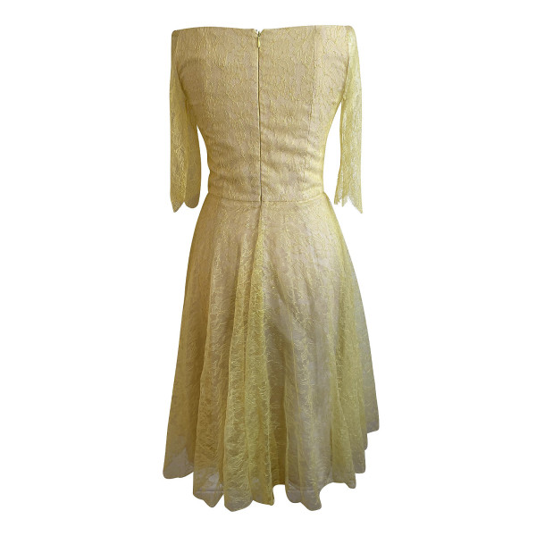 Erdem Lace Off-The-Shoulder Corset Dress