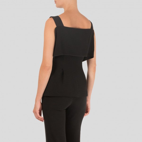 Roland Mouret Wool Peplum Top