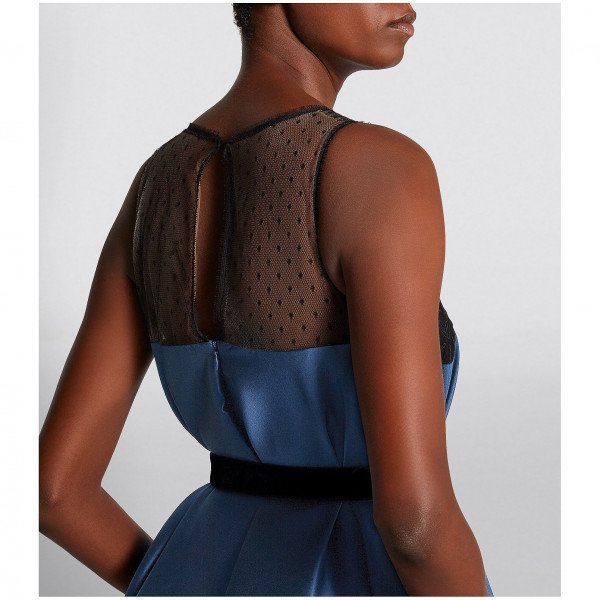 Alexis Mabille Belted Satin Gown