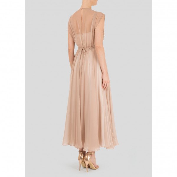 Vintage Vintage 1960s Embellished Pastel Gown