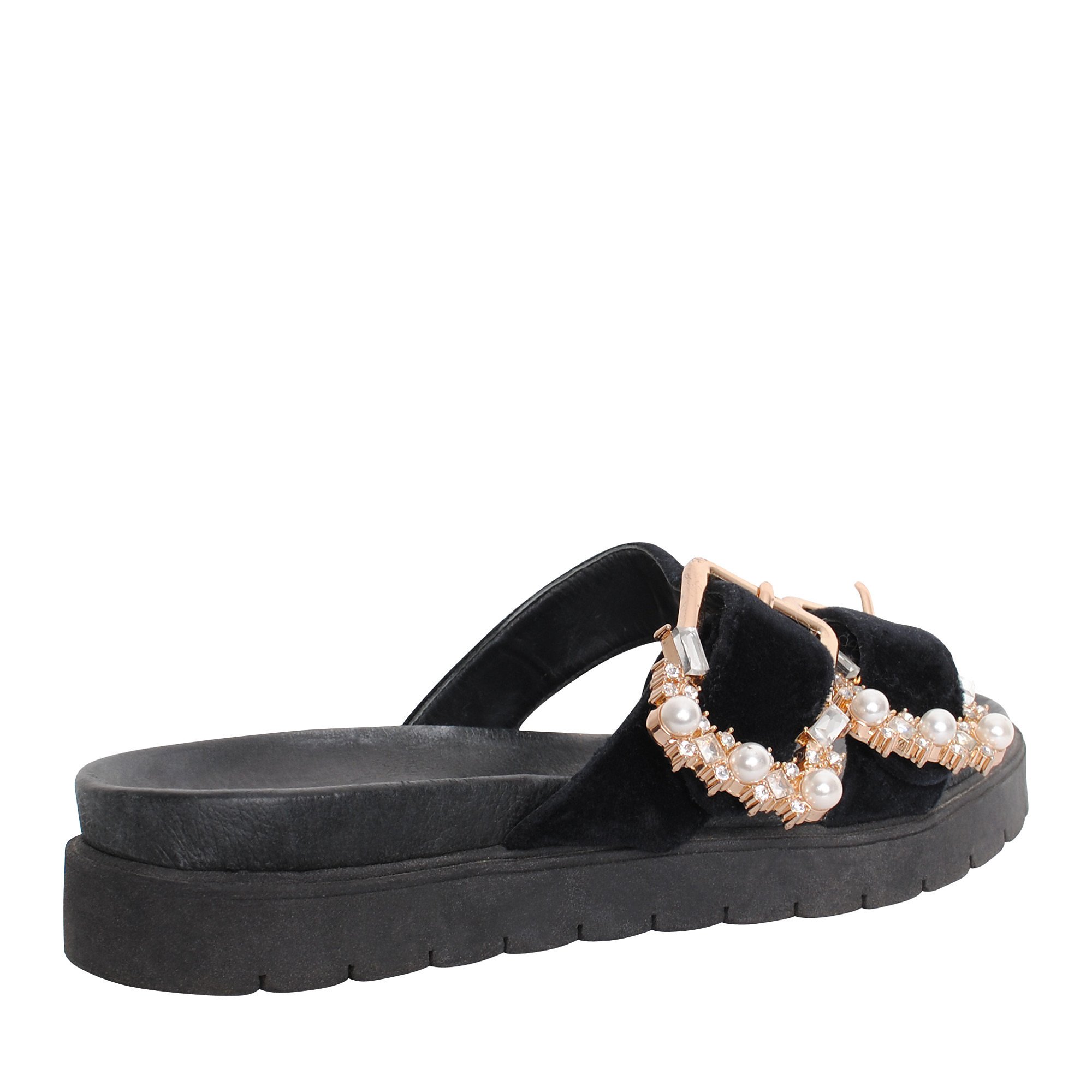 Mother of Pearl Embellished Sandals
