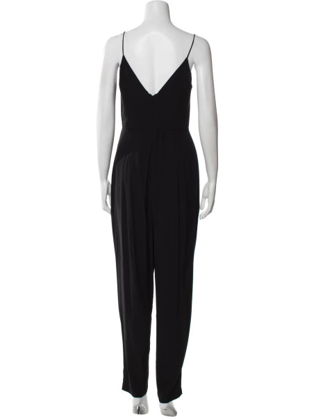 ZIMMERMANN Plunge Neckline Jumpsuit with Cut Out