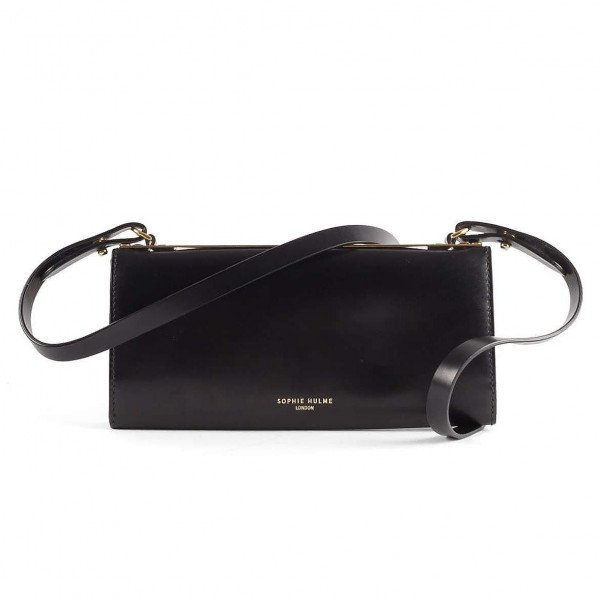 Rent Buy Sophie Hulme Long Shoulder Pocket Strap Bag | MY WARDROBE HQ