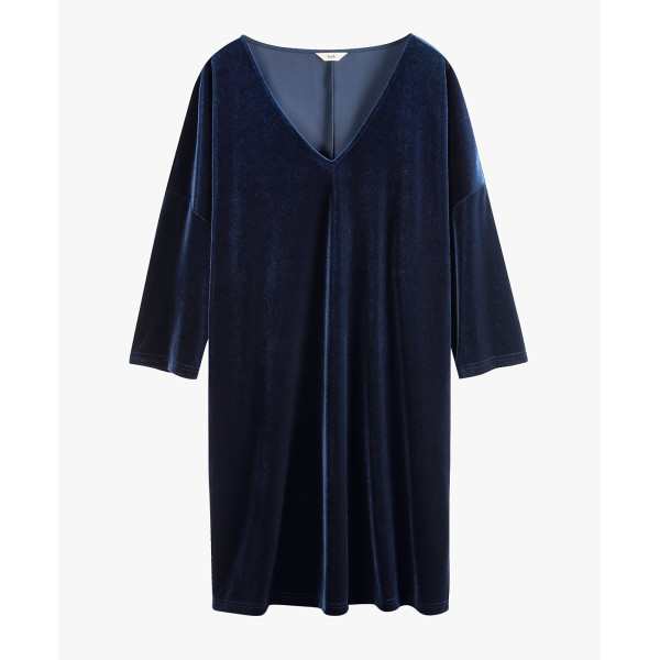 Hush Iris Velvet Mini Dress