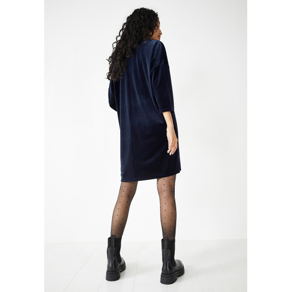 Hush Iris Velvet Mini Dress
