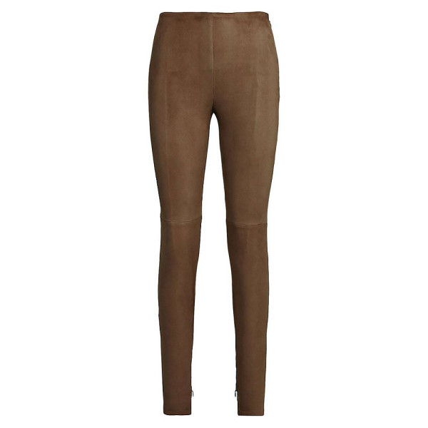 Leather/Suede Look Soft Stretch Leggings | Jez Boutique
