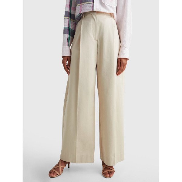 Tommy Hilfiger Organic Cotton High Waist Chinos