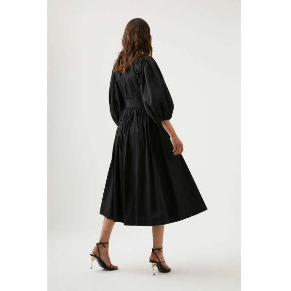 Aje Audrey Waisted Midi Dress