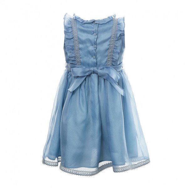 Marie-Chantal Emmanuelle Organza Silk Dress