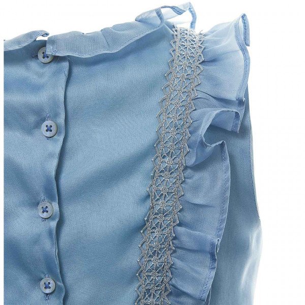 Marie-Chantal Emmanuelle Organza Silk Dress