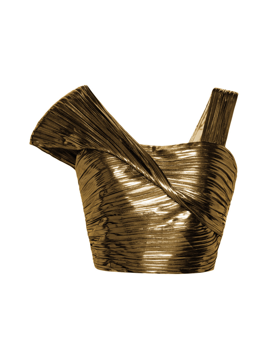 Sem Sem Plissé Metallic<br>
Twisted Top