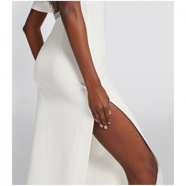 Area Crystal-Embellished T-Shirt Gown