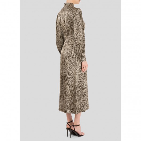 Miranda Dunn Saskia Snake Print Dress