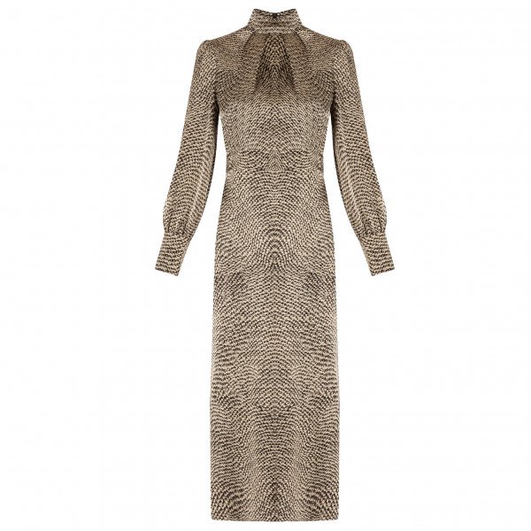 Miranda Dunn Saskia Snake Print Dress