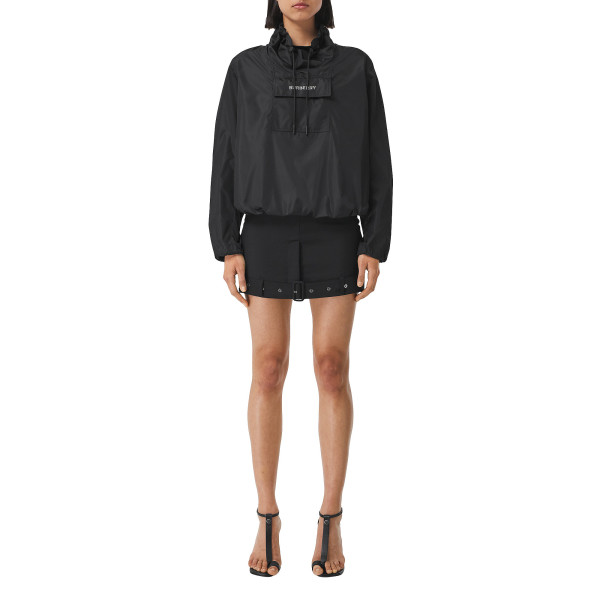 Burberry Logo Detail Lightweight Nylon Oversized Jacket