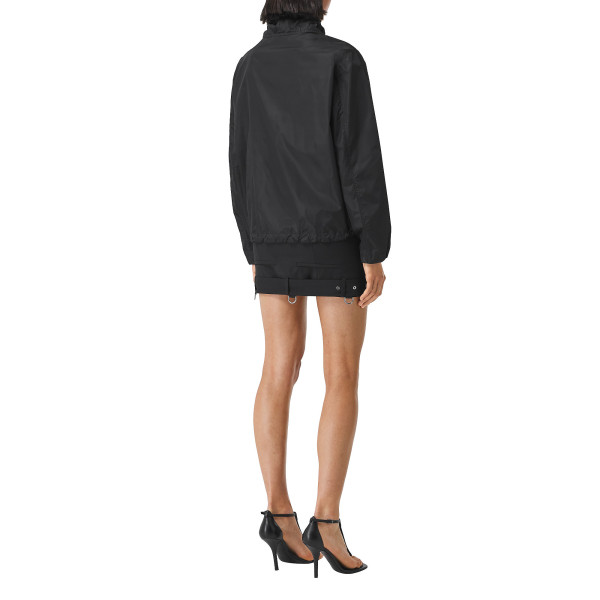 Burberry Logo Detail Lightweight Nylon Oversized Jacket
