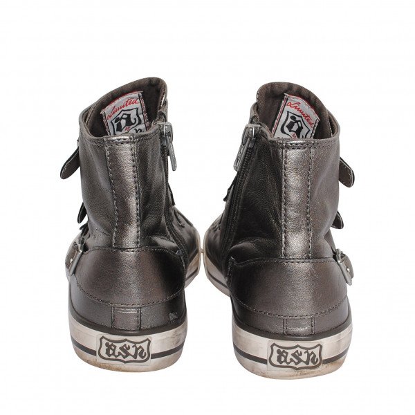 ASH Metallic High-Top Sneakers