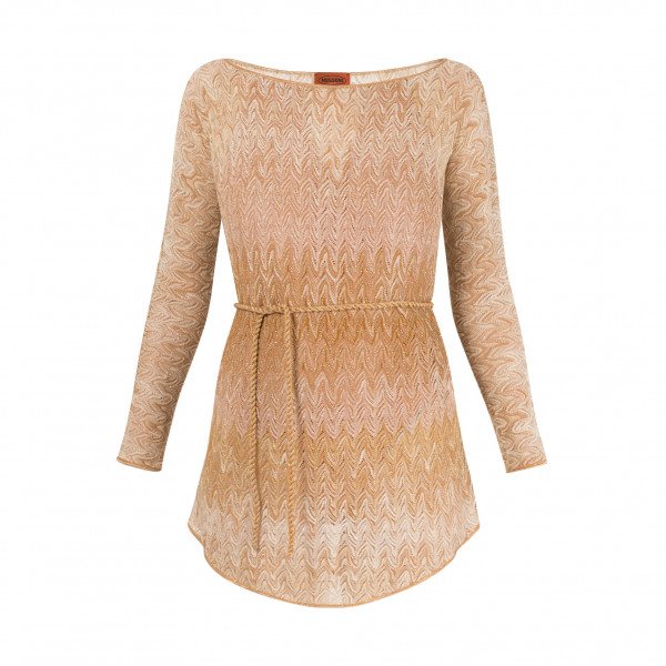 Missoni Zig Zag Woven Knit Top