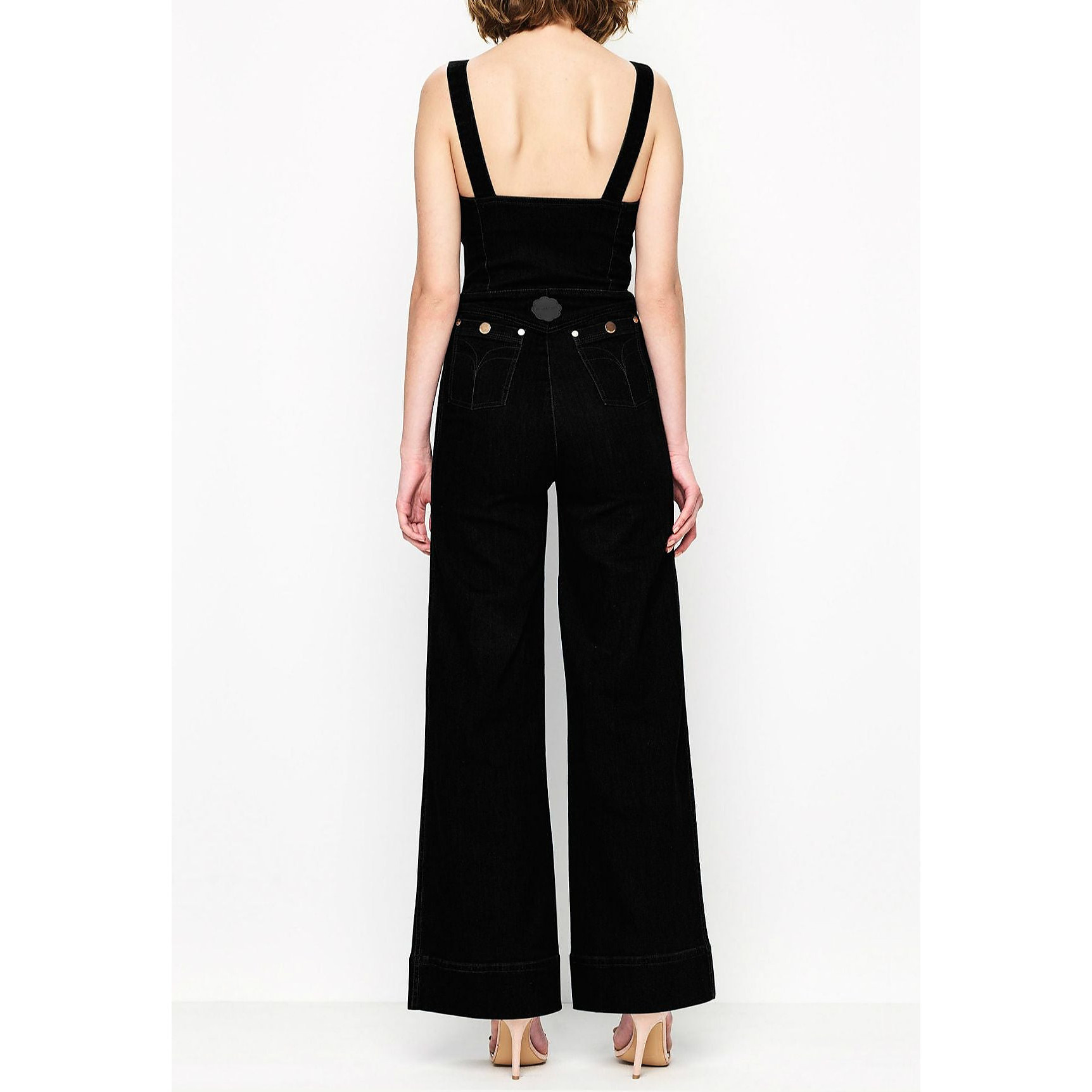 Alice McCall Cord Fitted Dungarees