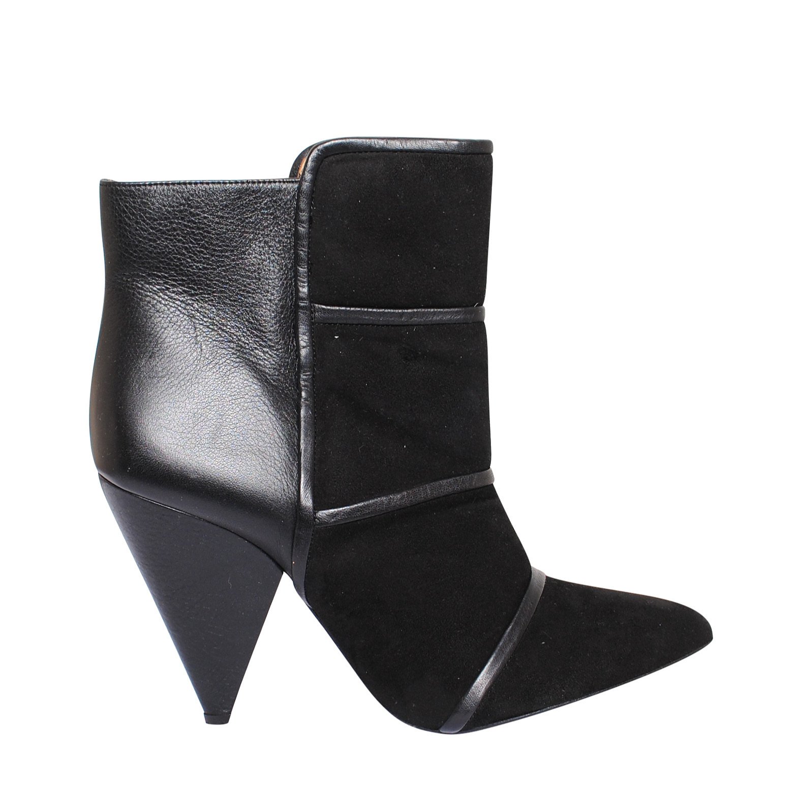 IRO Suede & Leather Ankle Boots