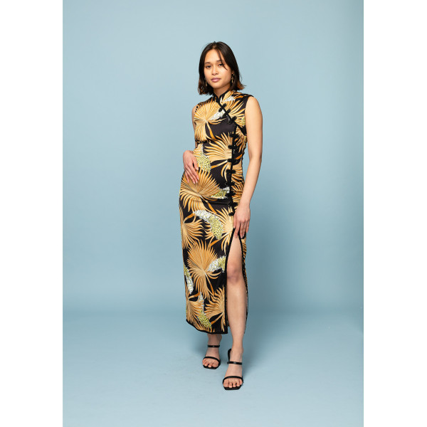 De La Vali Palm Tree Dress