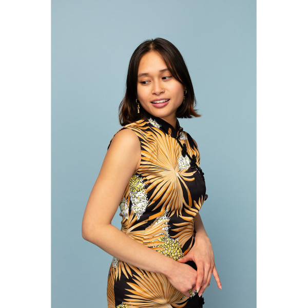 De La Vali Palm Tree Dress