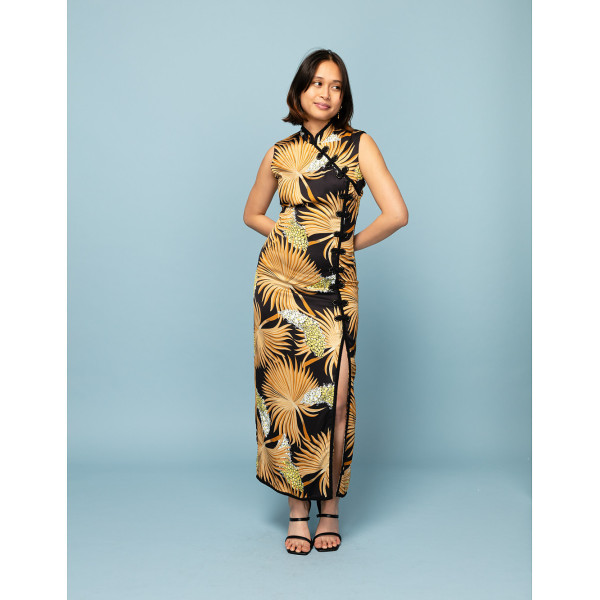 De La Vali Palm Tree Dress