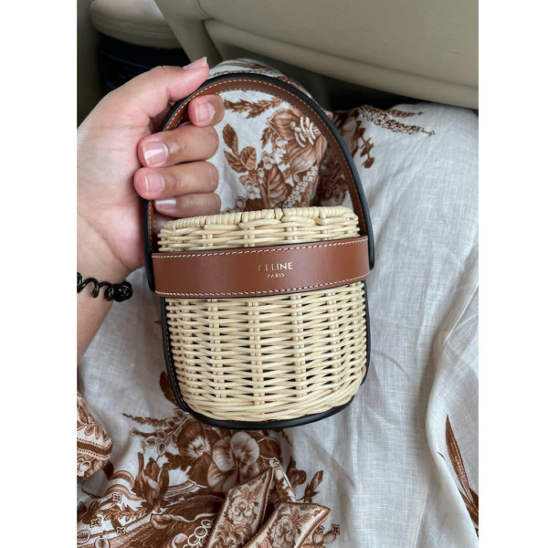 CÉLINE Wicker Mini Bag