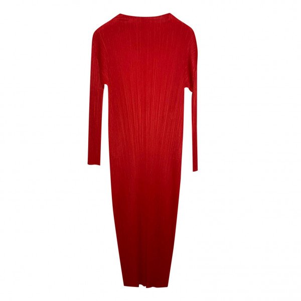 Pleats Please Bodycon Pleated Dress