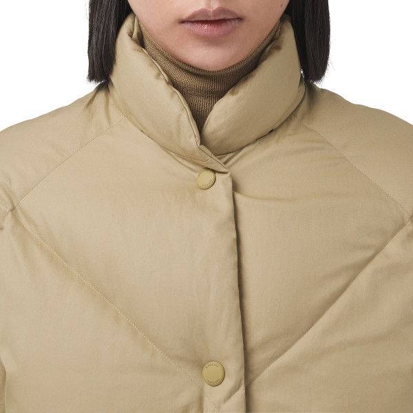 Burberry Diamond Quilted Cotton Gabardine Coat