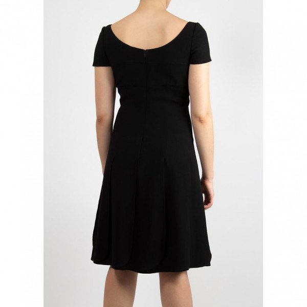 Valentino Scoop Neck A Line Dress