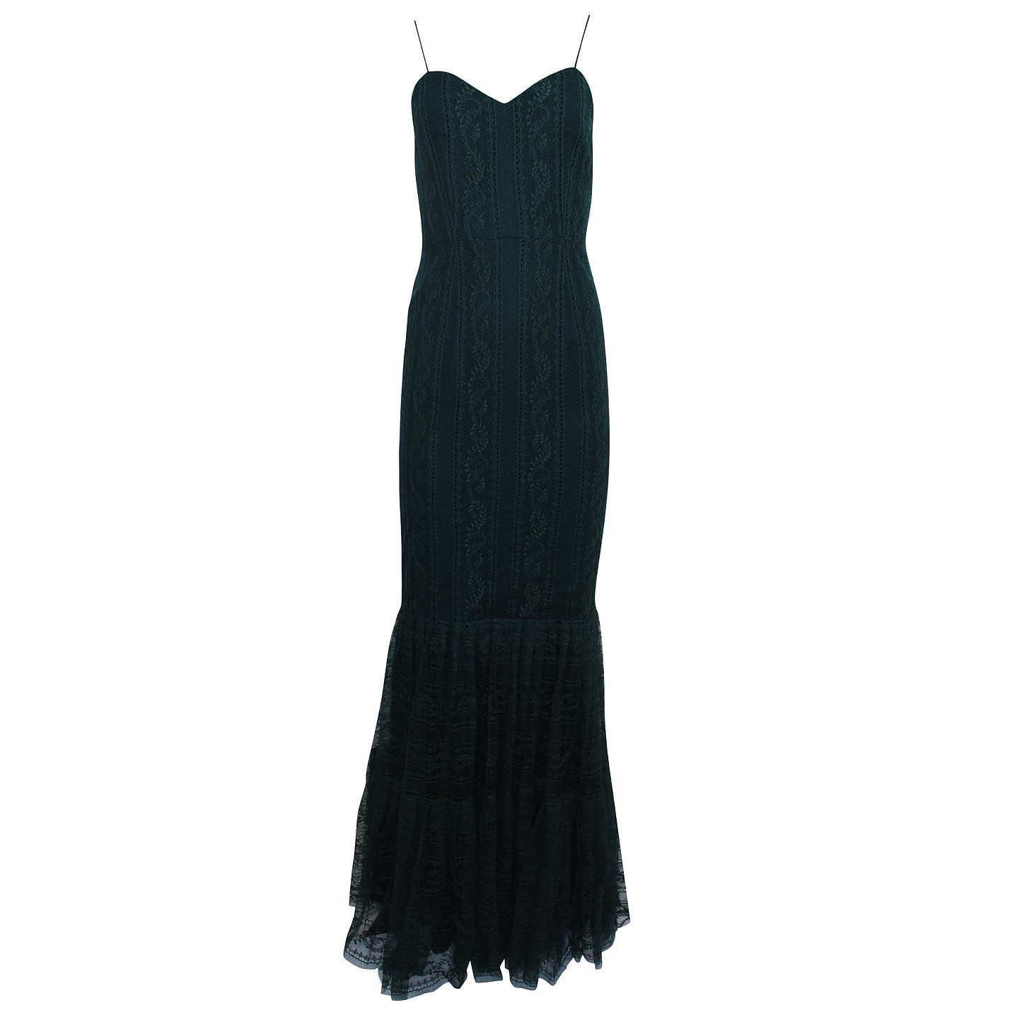 Emilio De La Morena Lace Mermaid Gown