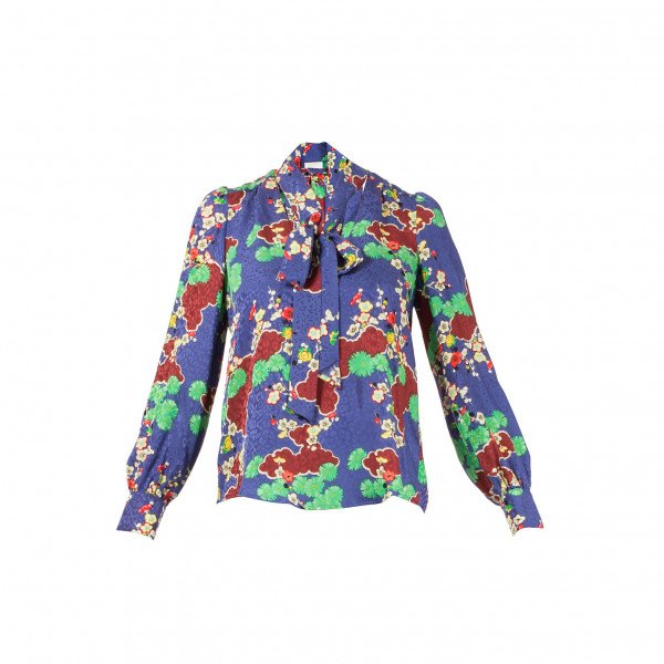 Rixo Floral Print Blouse