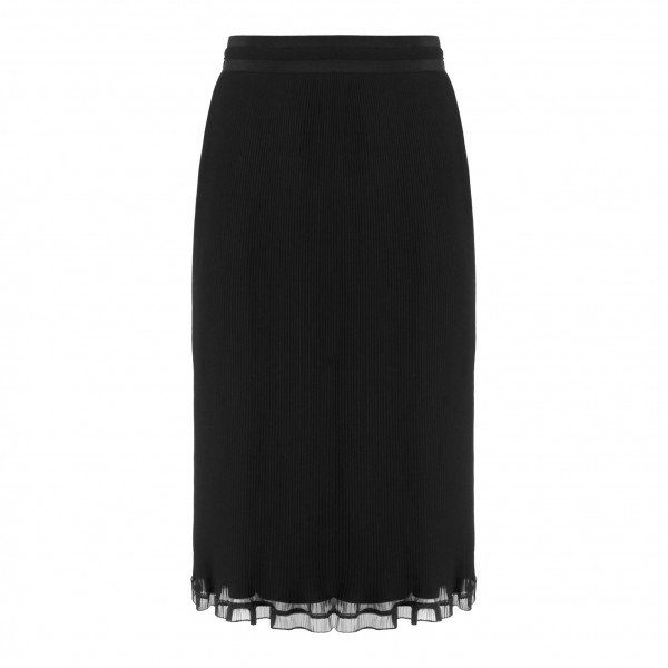 Carven Micro-Pleat Skirt