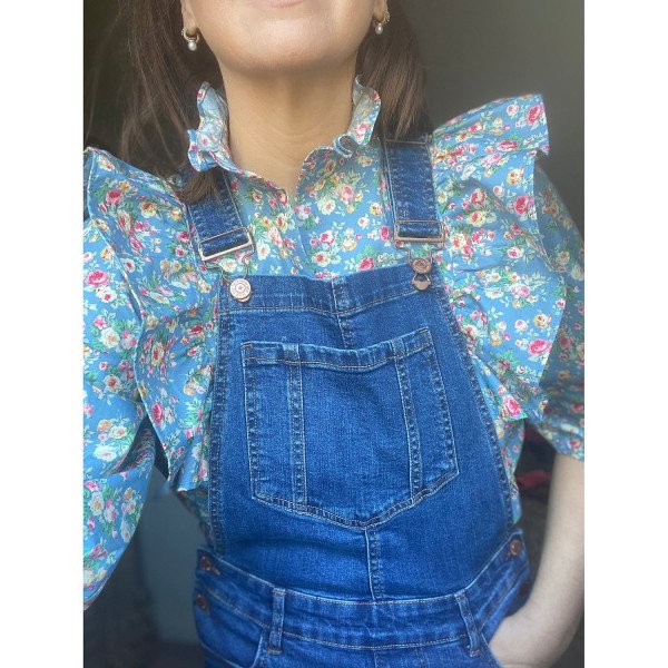 Claire Mischevani Alice Frill Top