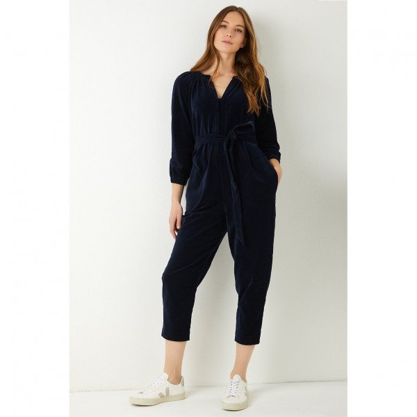 Wyse London Naomi Velvet Jumpsuit