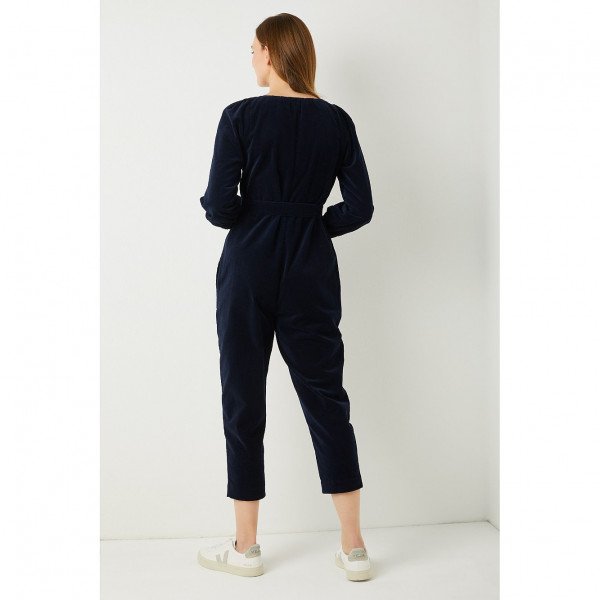 Wyse London Naomi Velvet Jumpsuit