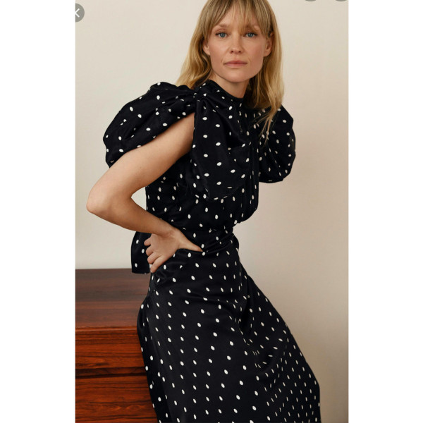 ROTATE Birger Christensen Rotate Birger Christensen Dawn Polka Dot Dress