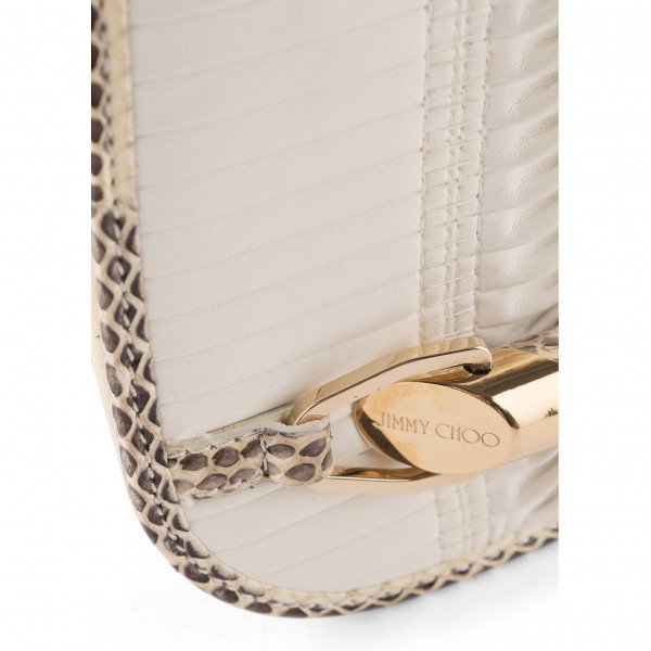 Jimmy Choo Pleated Leather Crossbody Bag