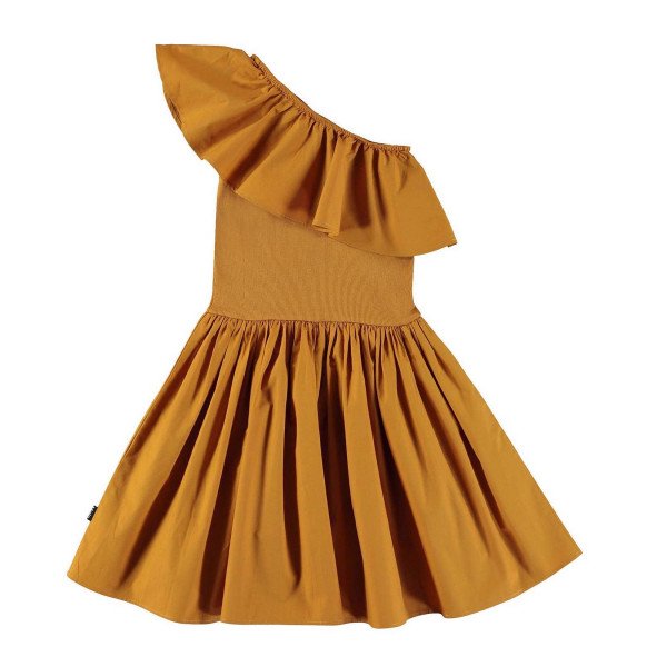 Molo Kids Chloey Dress in Almond