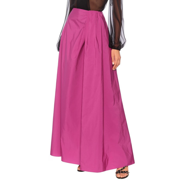 Valentino Taffeta Maxi Skirt