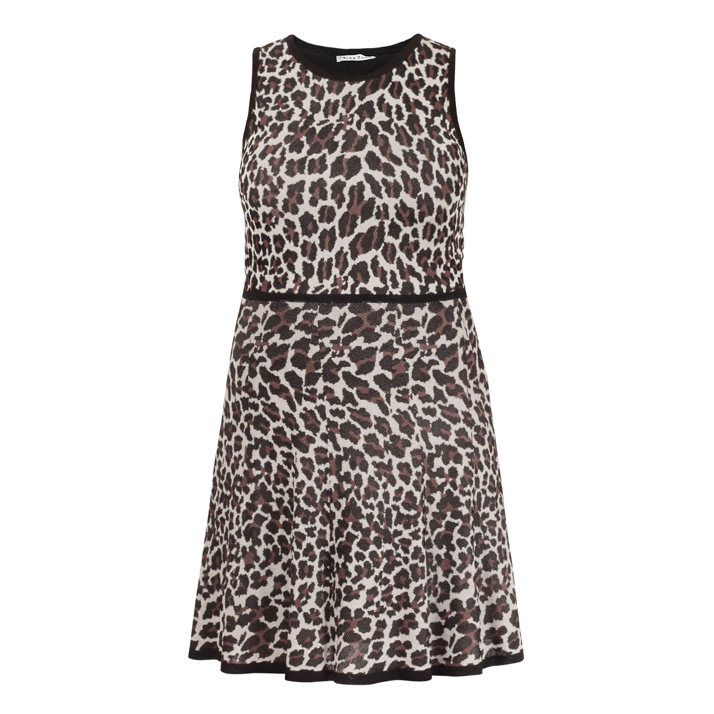 Trina Turk Huxley Leopard Print Dress