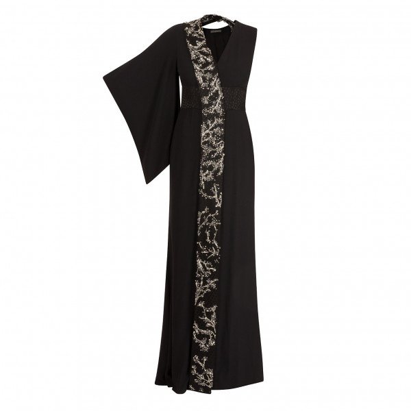 Alexander McQueen Embellished Asymmetrical Gown