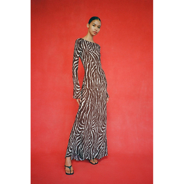 Réalisation Par The Gia Dress in Animal