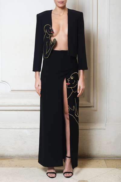Maison Souraya Naughty Man Skirt