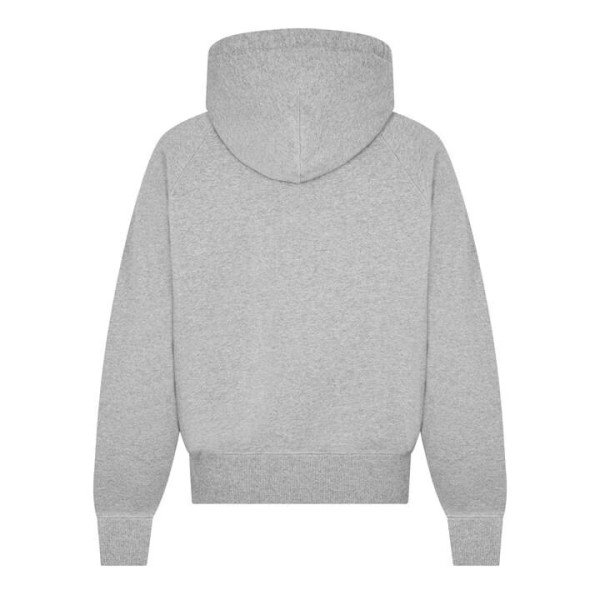 Ami Paris Ami de Coeur Hoodie in Heather Grey