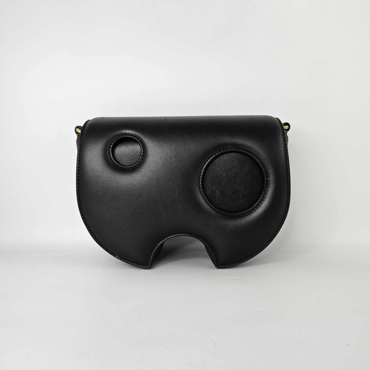Off-White Burrow Saddle Bag in Black