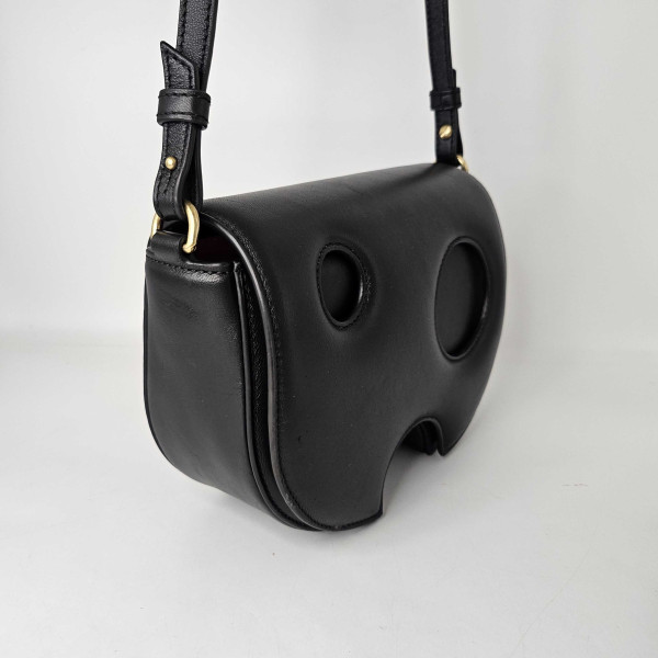 Off-White Burrow Saddle Bag in Black