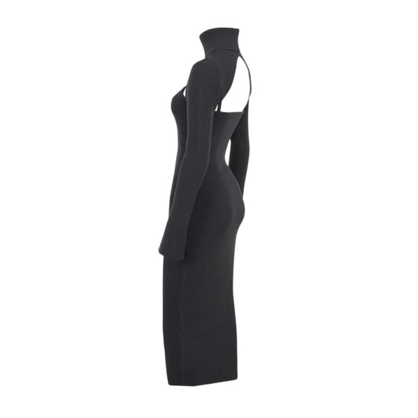 HOUSE OF CB Meliora Charcoal Midi Dress