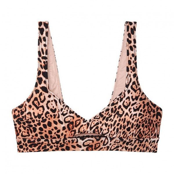 Rent Buy Victoria's Secret Leopard Print Sports Bra